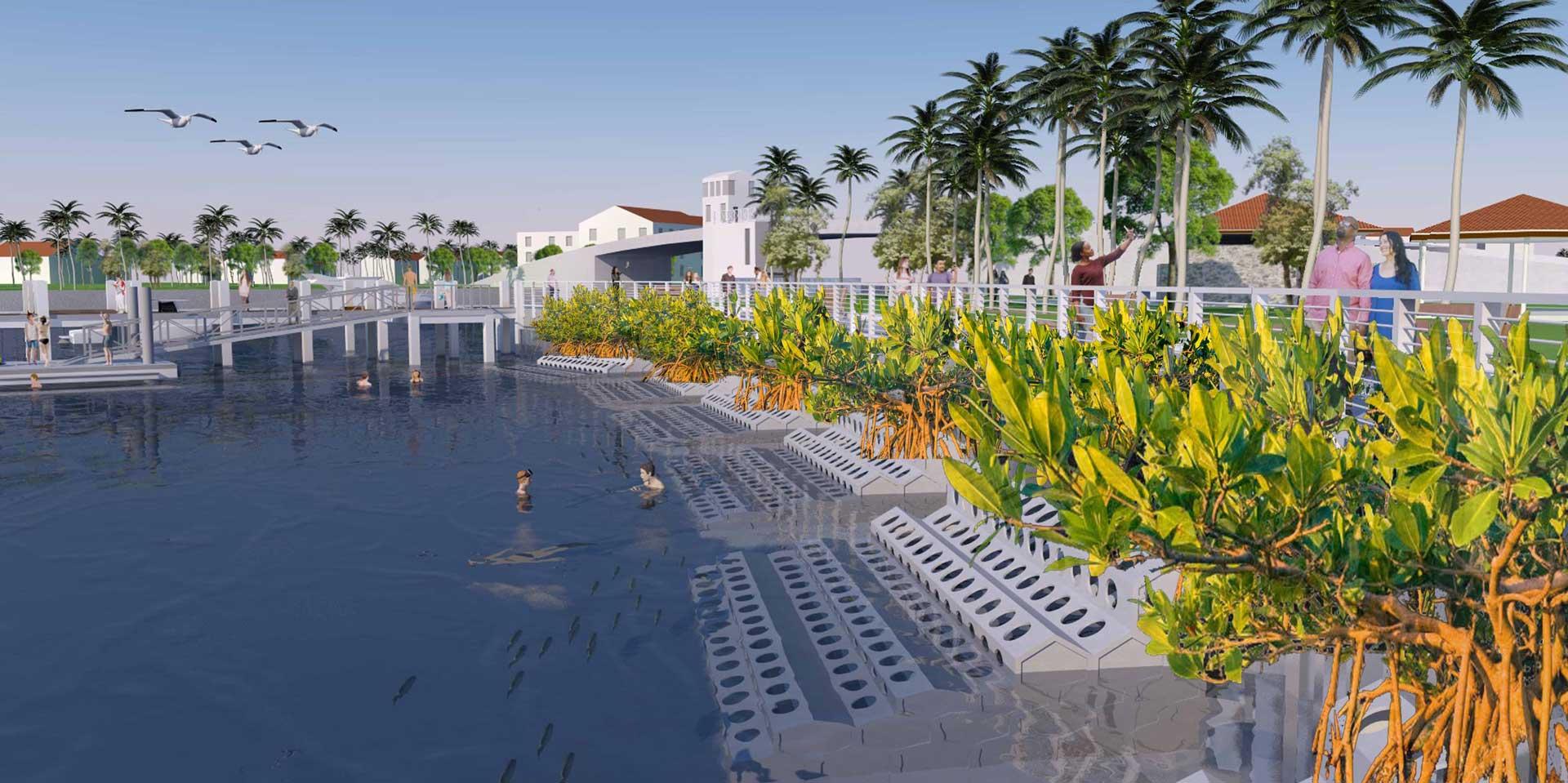 A local effort to create a new educational marine park and restore the natural habitat along the Hillsboro Inlet in Pompano Beach